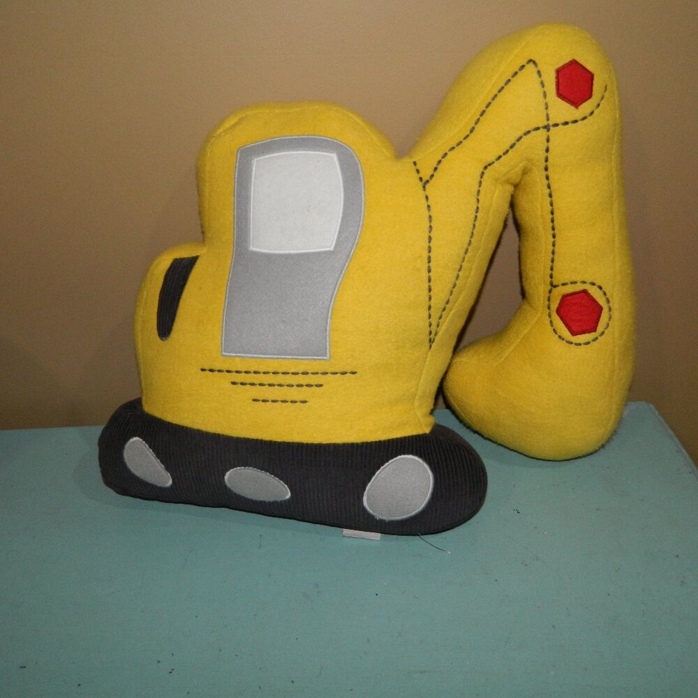 Pottery Barn Kids Excavator Pillow